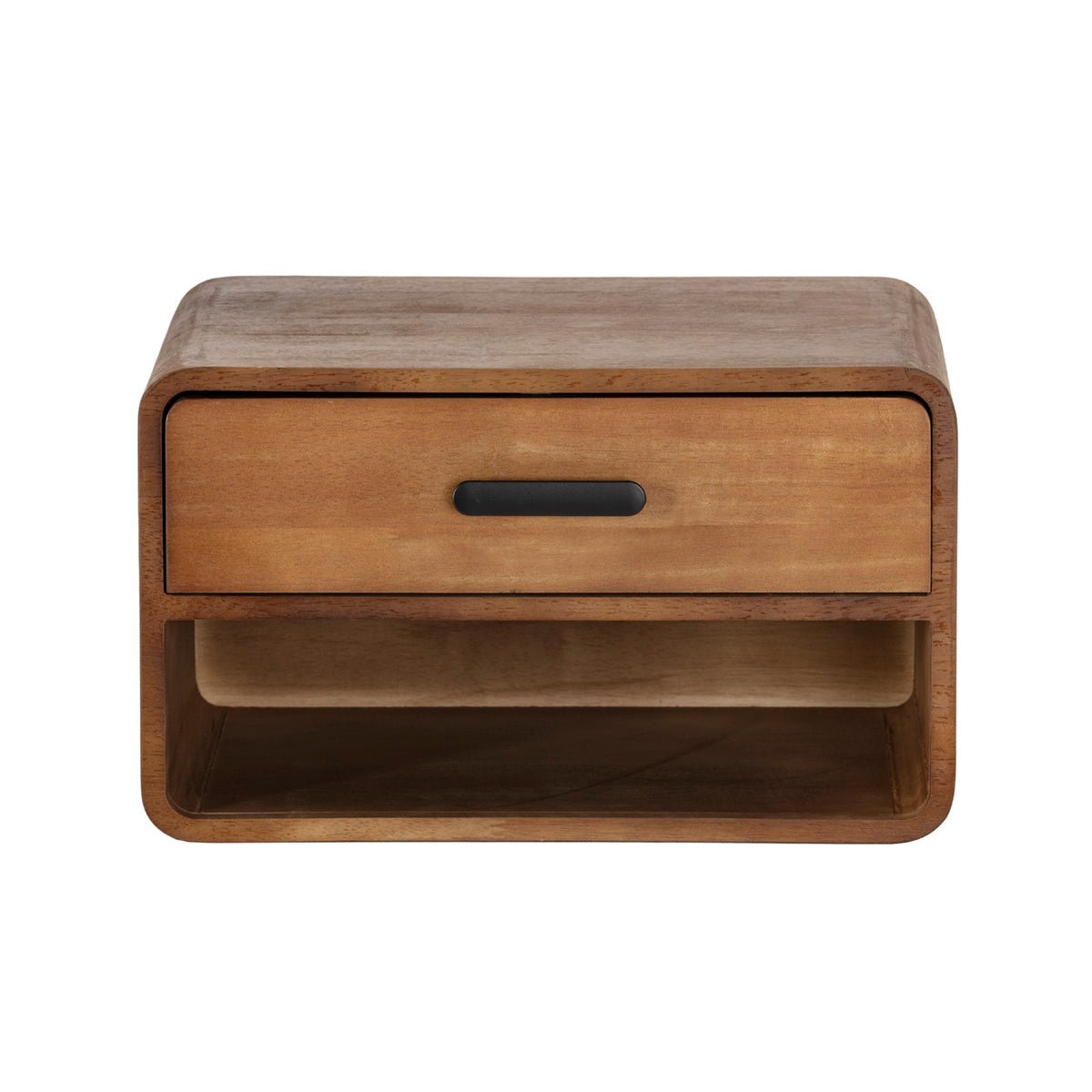 Madera Tung Natural Bedside Table - Ideal Furniture ES