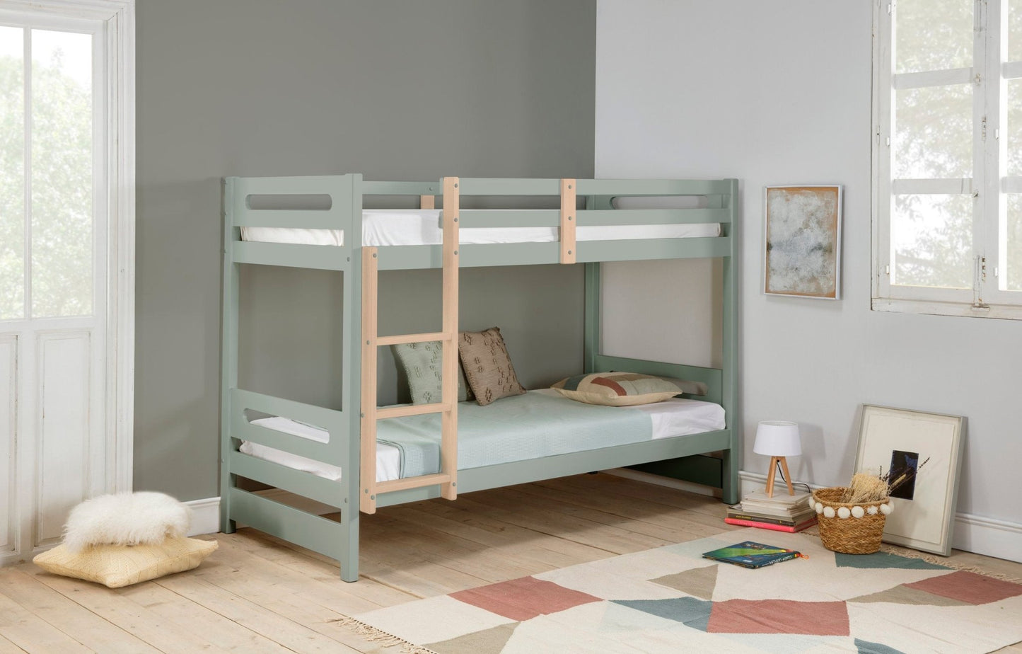 Sami green bunk bed - Ideal Furniture ES