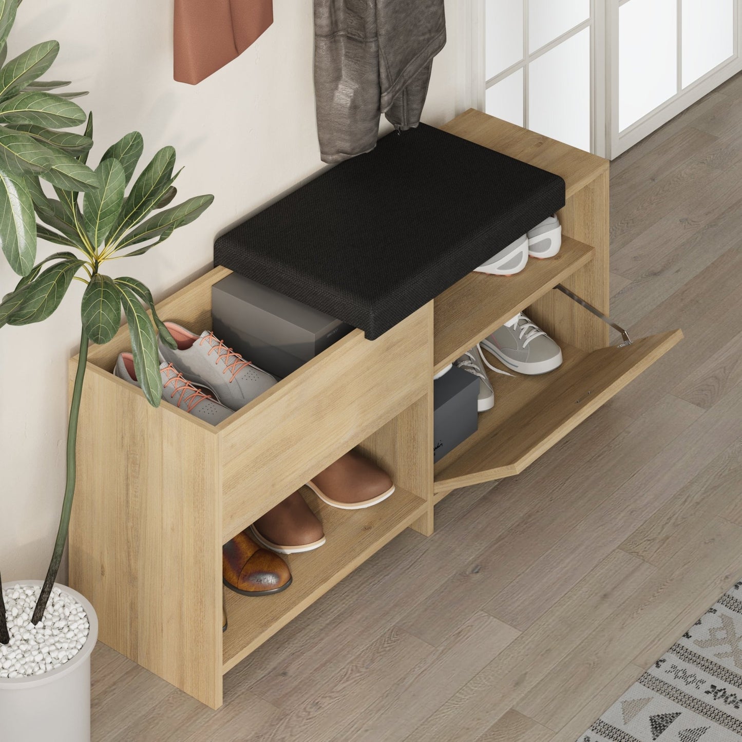 Romi Shoe Cabinet - Ideal Furniture ES