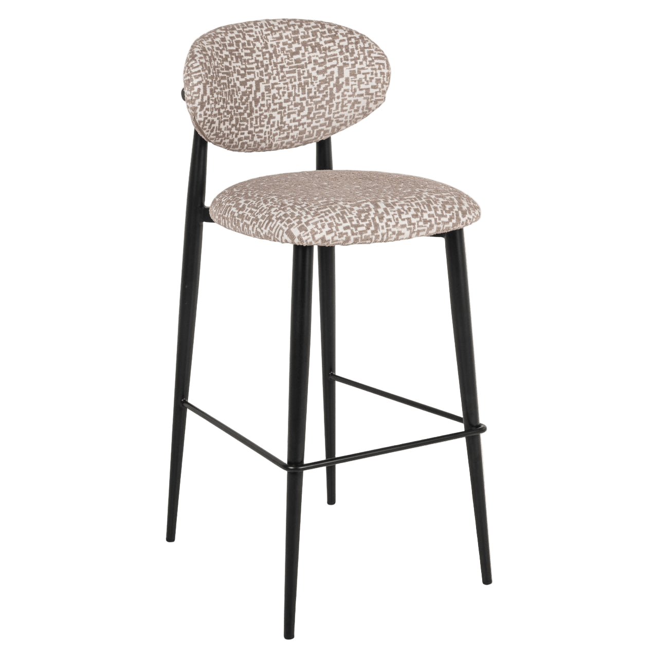Dantes Natural Bar Stool - Ideal Furniture ES