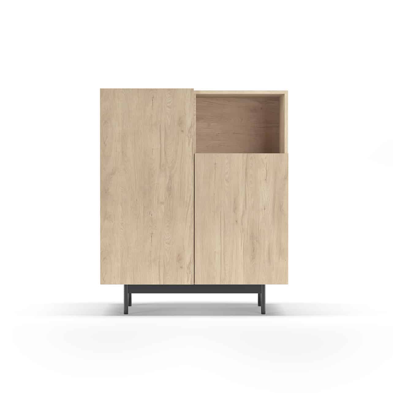 602 - 1 Roble Shoe Cabinet - Ideal Furniture ES