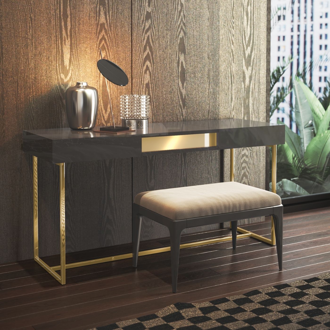 Guzzi Dressing Table - Ideal Furniture ES