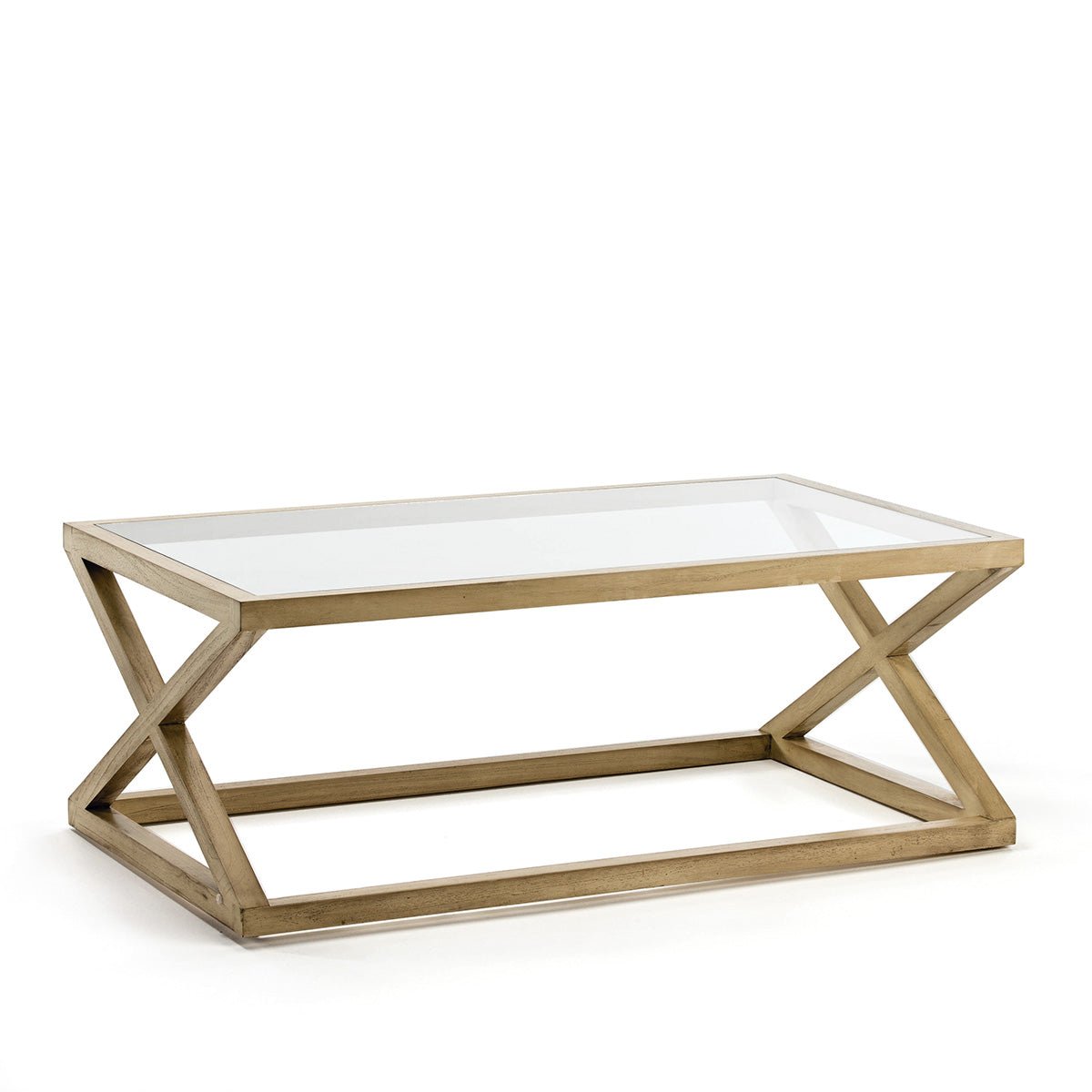 Mesa de centro cruzado - Ideal Furniture ES