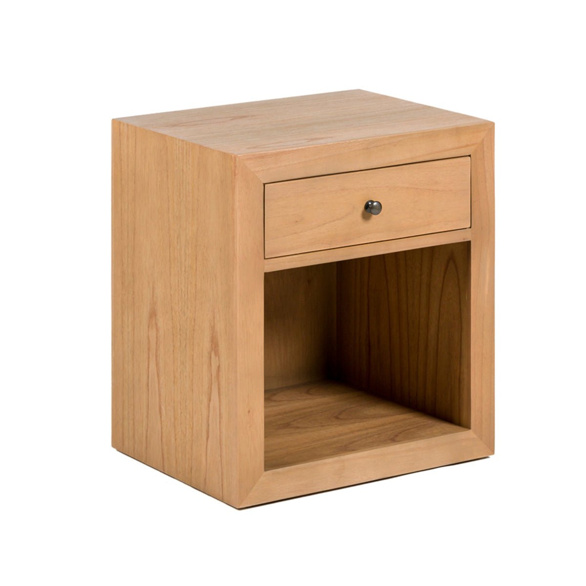Madera de cedro natural Bedside Table - Ideal Furniture ES
