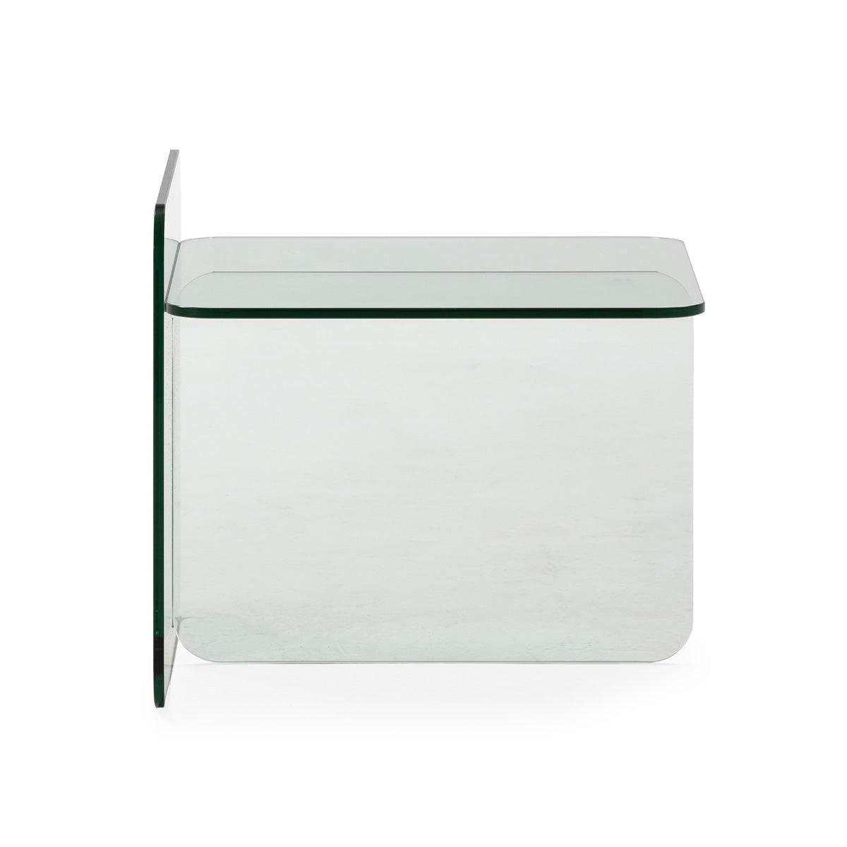 Glass Side Table