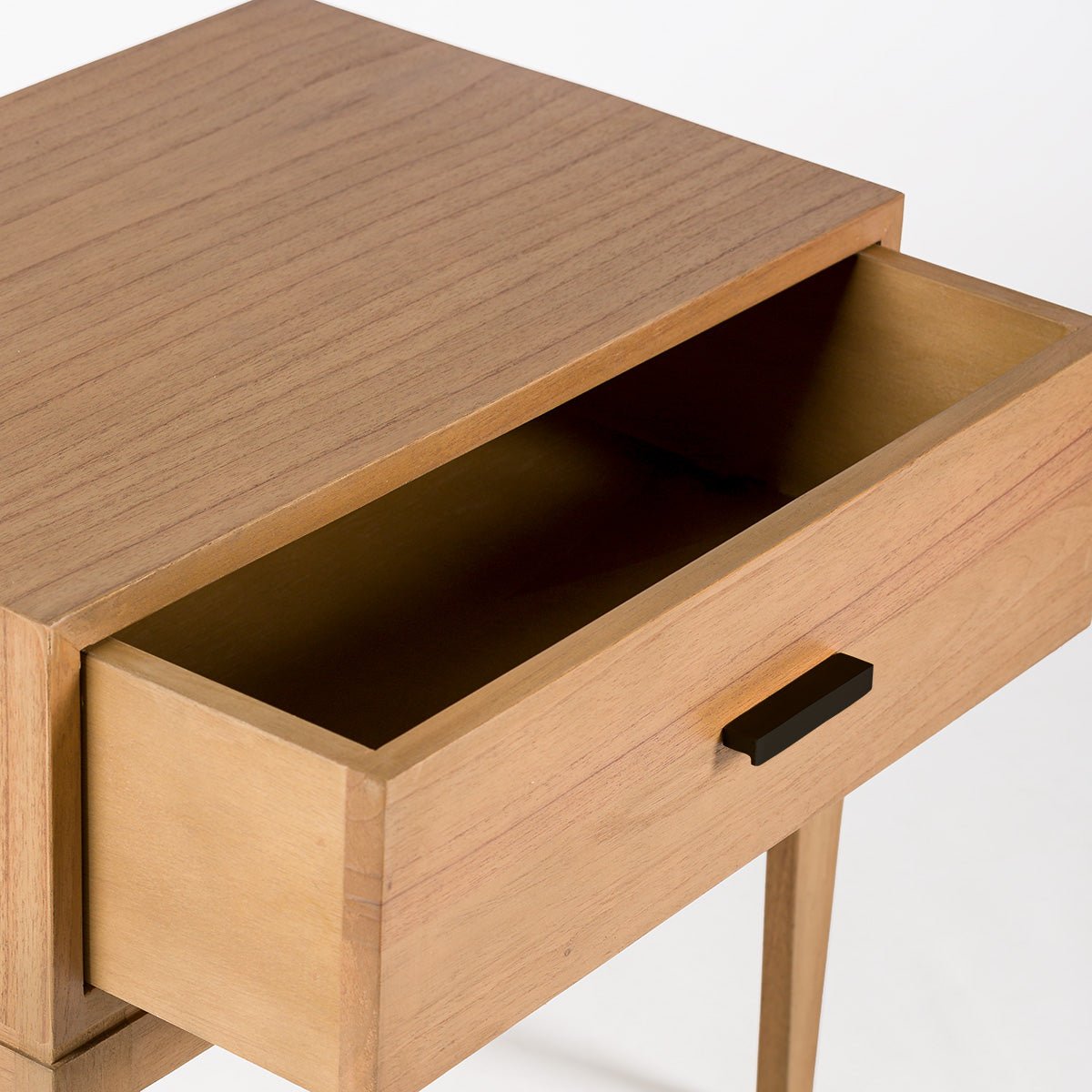 Madera Metal Natural with legs Bedside Table - Ideal Furniture ES