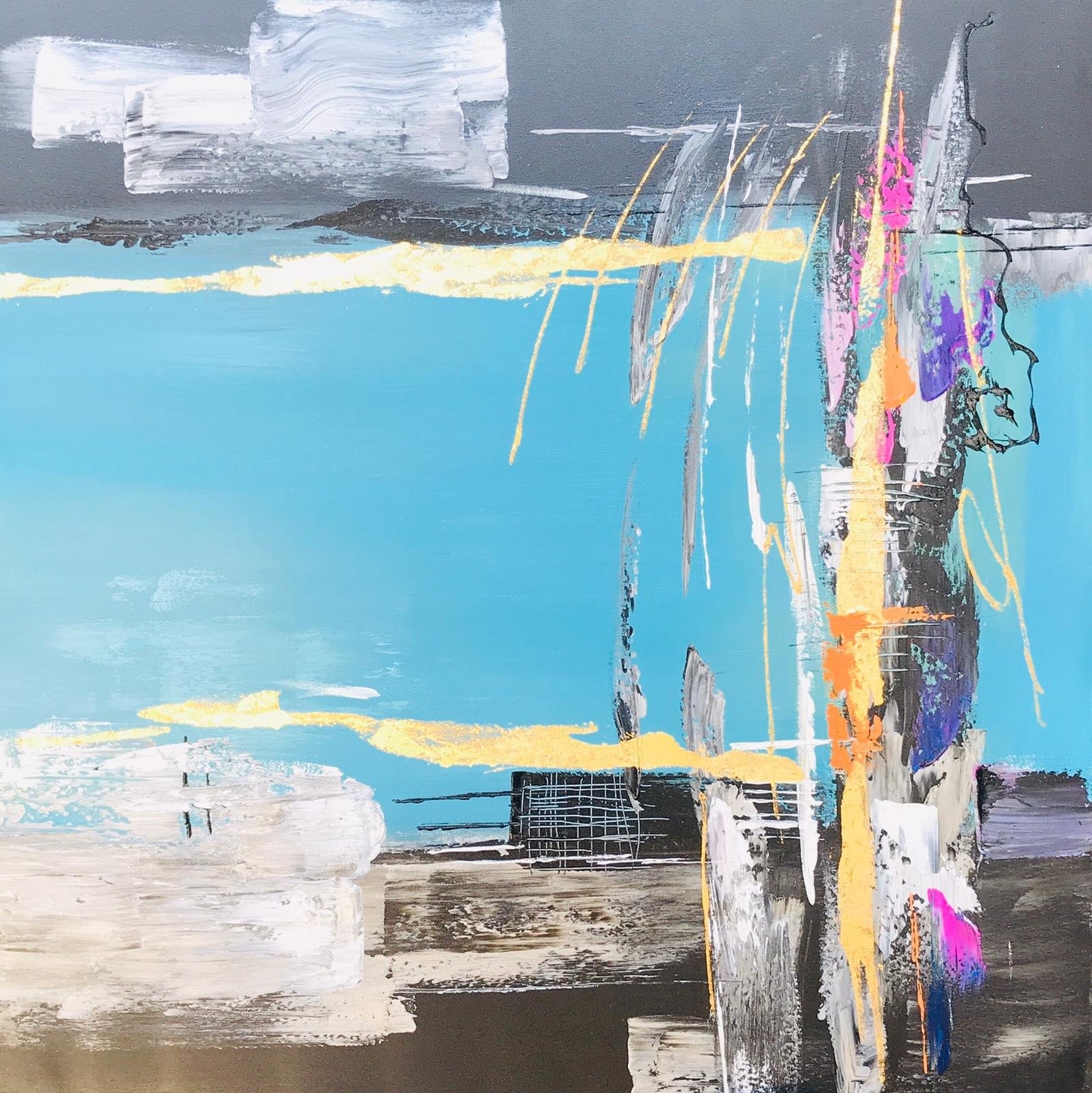 Reflection oil painting - Ideal Furniture ES