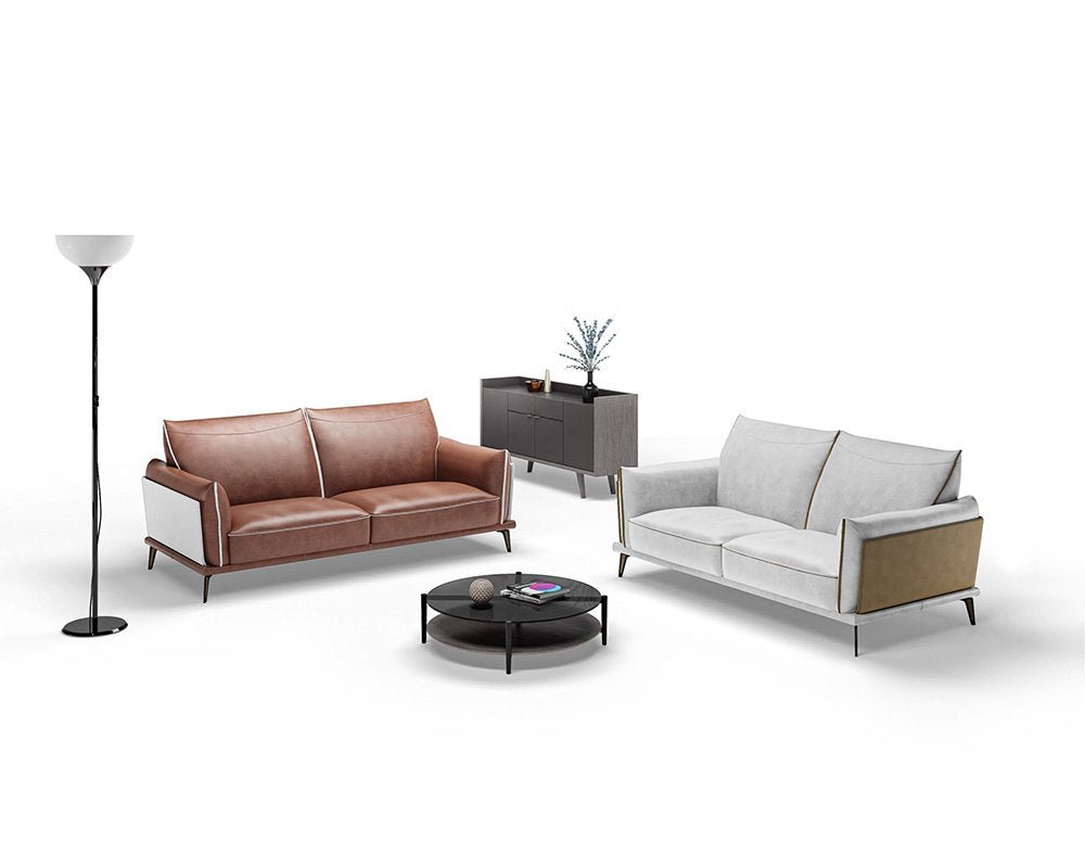 modern scandinavian 3 seater sofa in cream available in torremolinos estepona, marbella, bel air, duquesa.