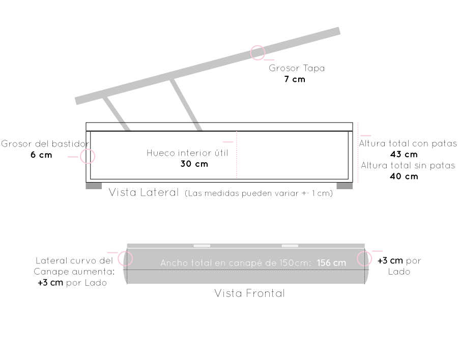 Paloma Base - Ideal Furniture ES