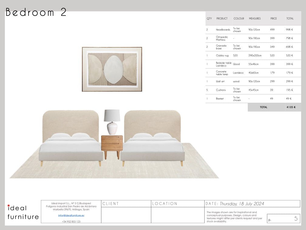 Minimalist Package - Ideal Furniture ES