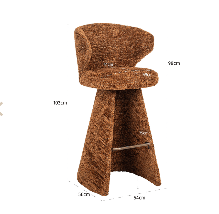 Gatsbi bar stool - Ideal Furniture ES