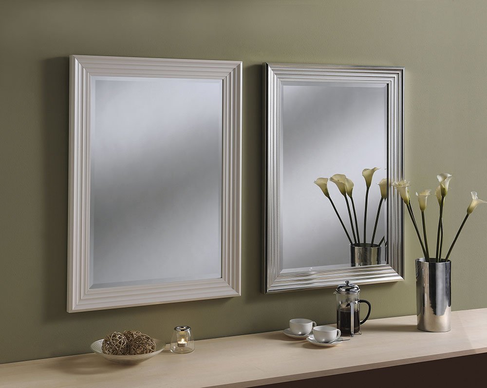 Steps White Mirror - Ideal Furniture ES