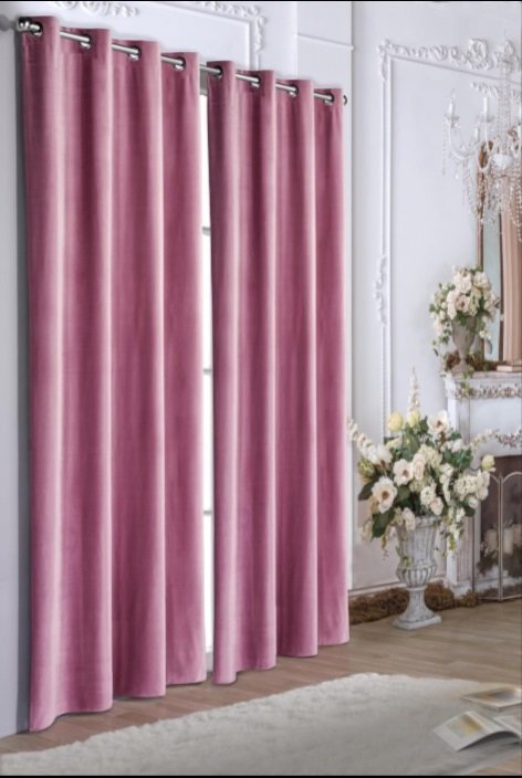 Velvet curtain - Ideal Furniture ES