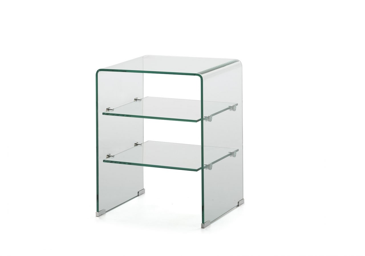 Glass bedside - Ideal Furniture ES