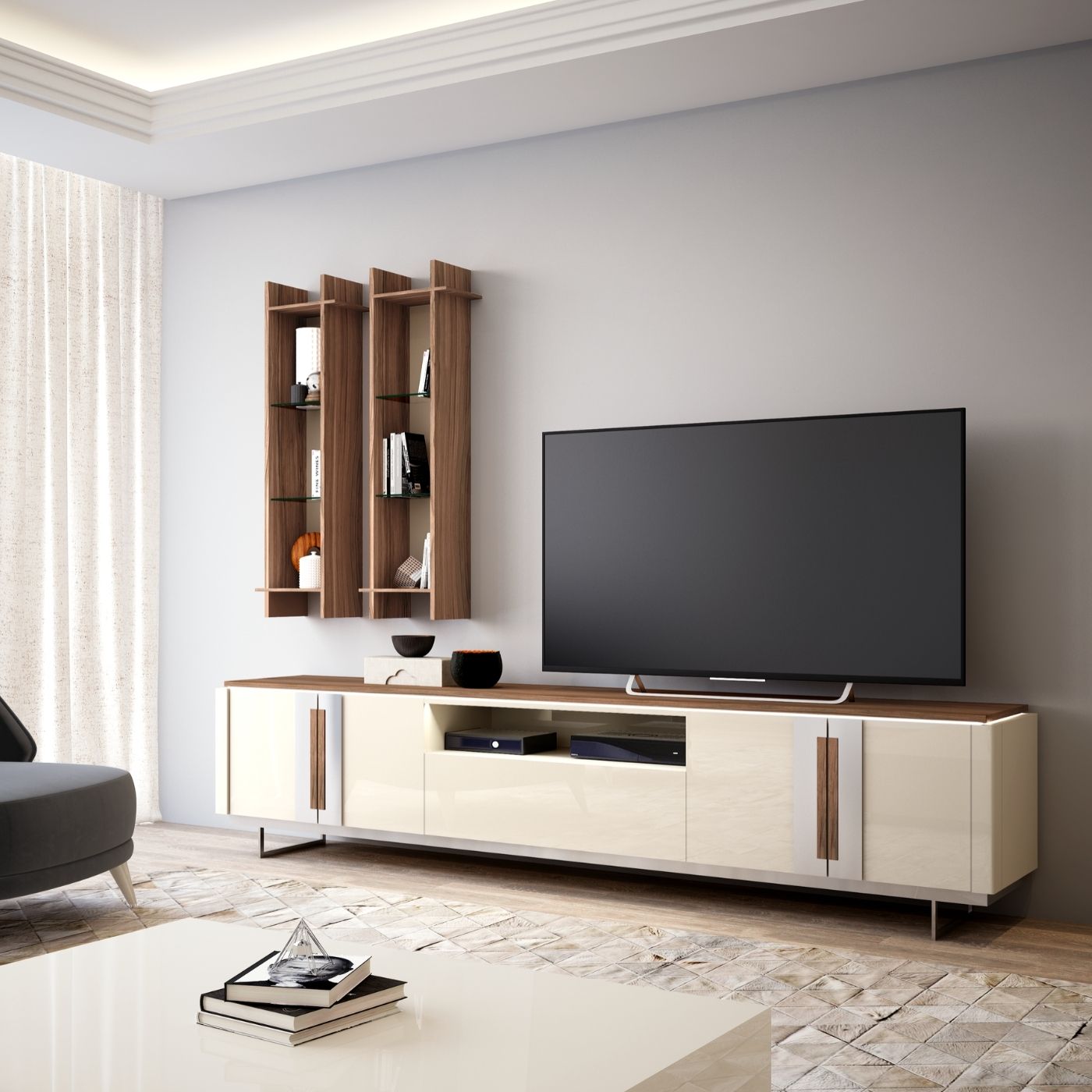 Cartye 2500 TV Unit - Ideal Furniture ES