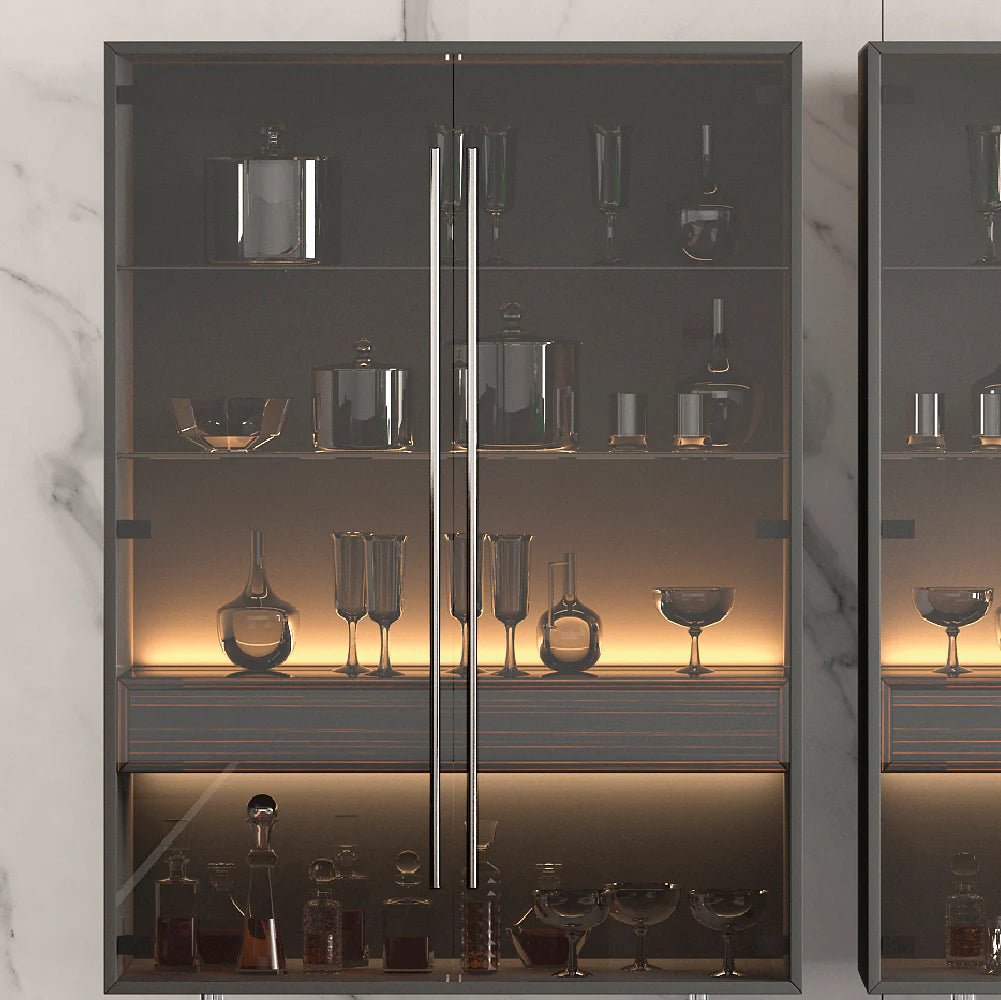 Ellender 2 tall sideboard - Ideal Furniture ES