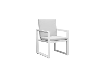 White Onix Dining Chair