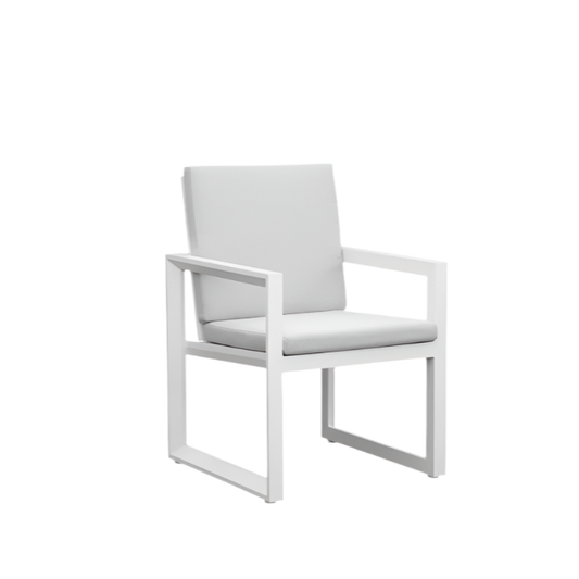 White Onix Dining Chair