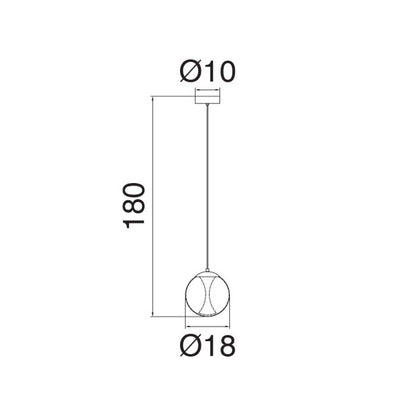 Rey Ceiling Lamp - Ideal Furniture ES