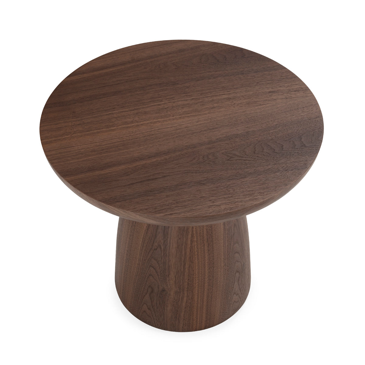 Walnut side table