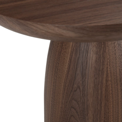 Walnut side table