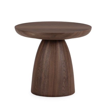 Walnut side table