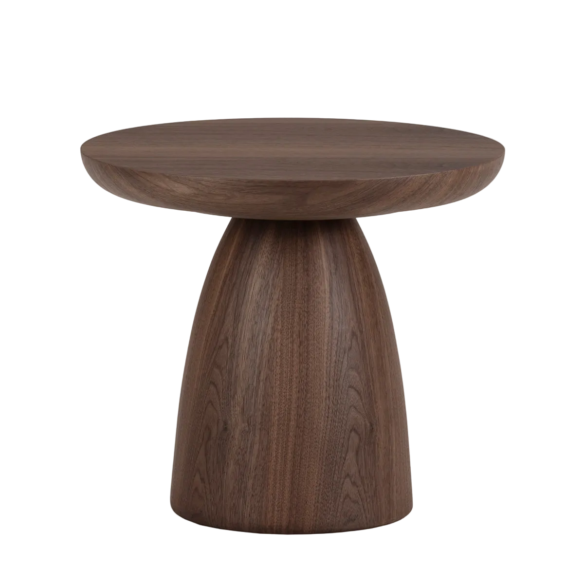 Walnut side table