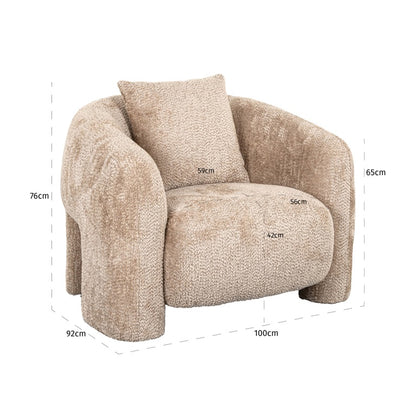 Fauteuil Milania