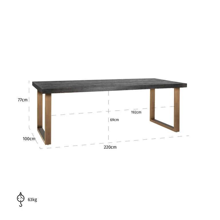 Blackbone Rectangular Dining Table