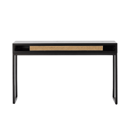 Black Slim Dressing Table - Ideal Furniture ES