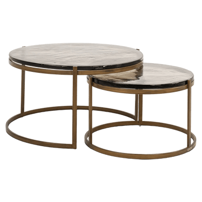 Cleo coffee table (Set of 2) - Ideal Furniture ES