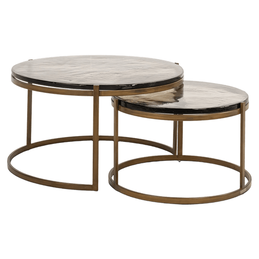 Cleo coffee table (Set of 2) - Ideal Furniture ES