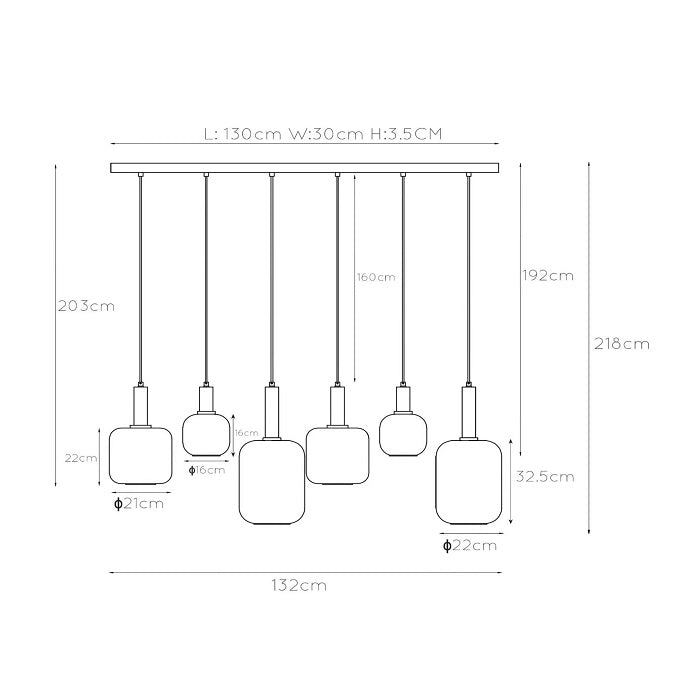 Joanet Set Ceiling Lamp - Ideal Furniture ES