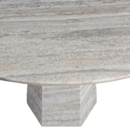 Westin travertine dining table