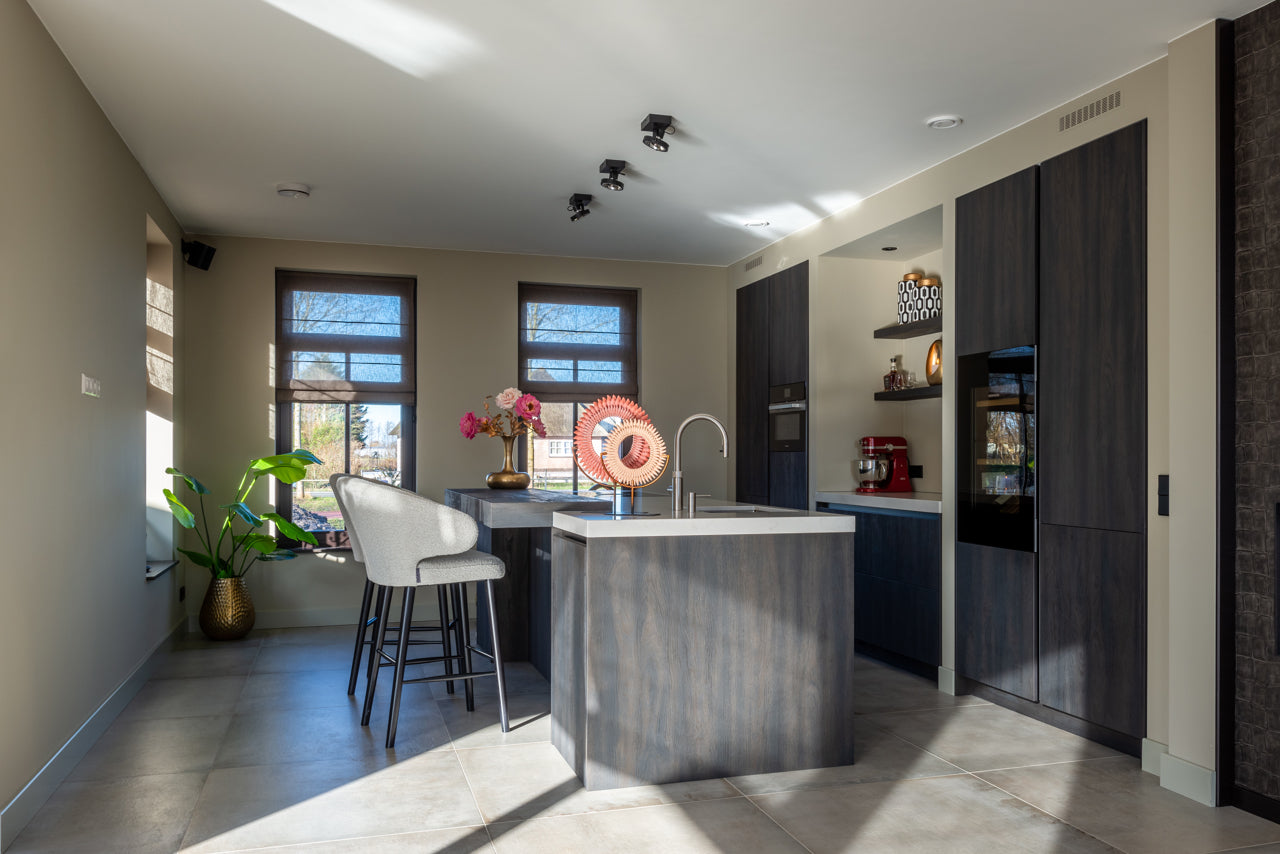 Tabouret de bar indigo