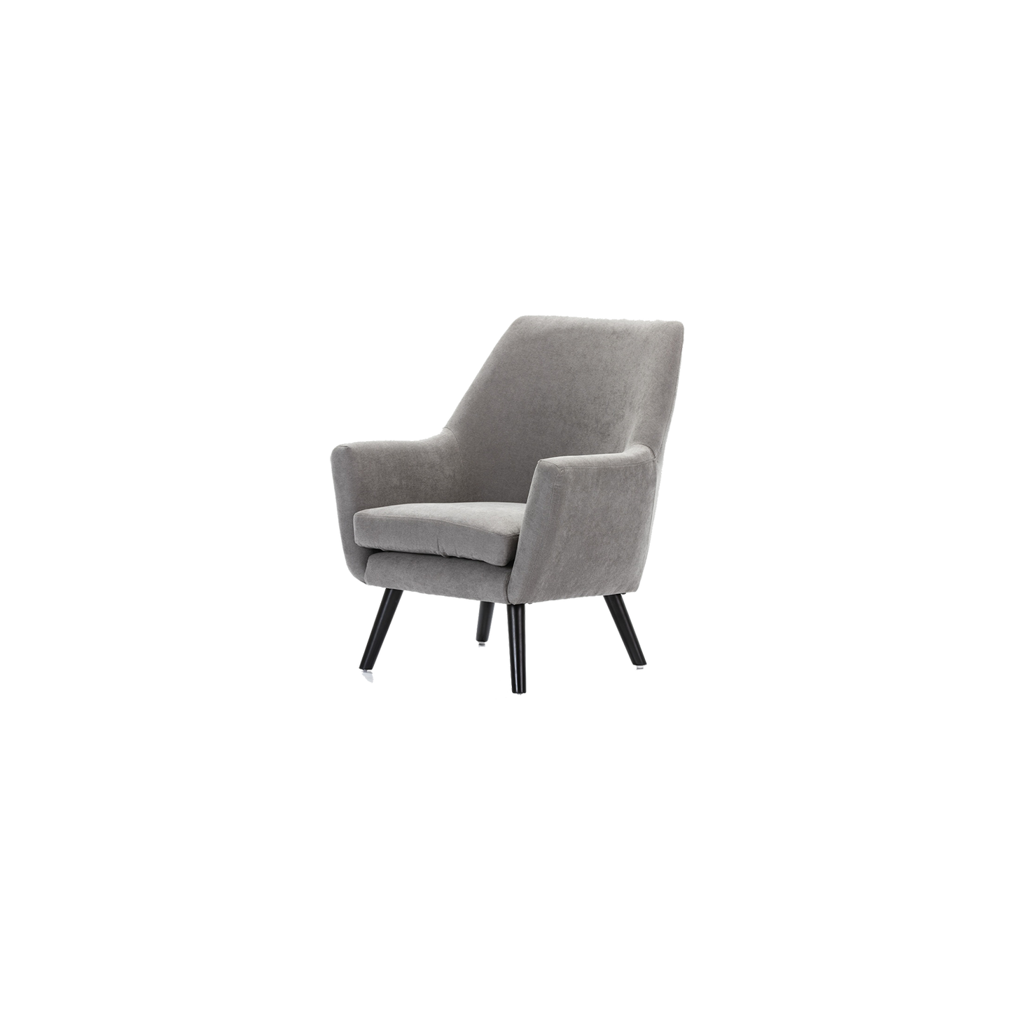 grey comfortable elegant armchair available in estepona, gibraltar, bel air.