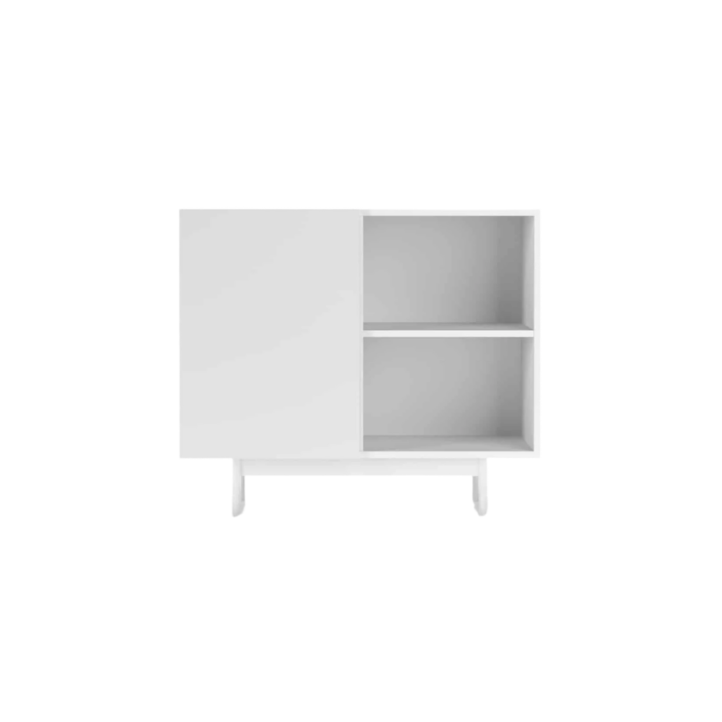 601-2 White Shoe Cabinet