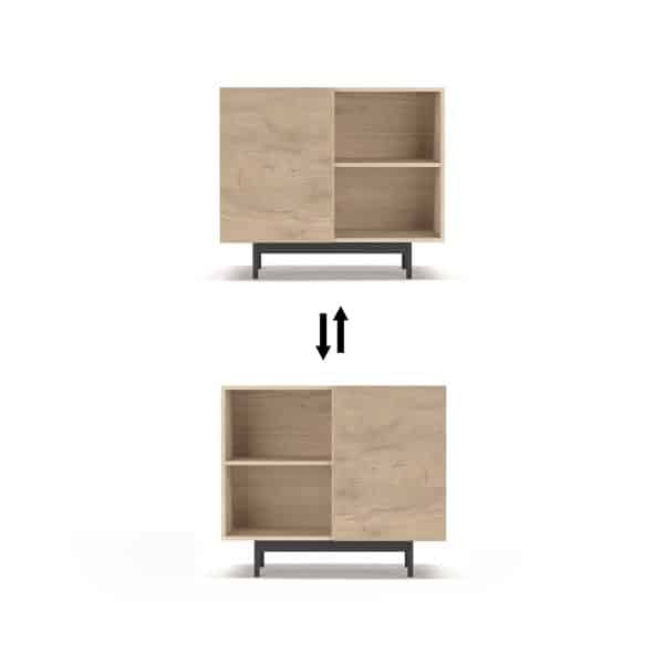 601-2 Roble Shoe Cabinet