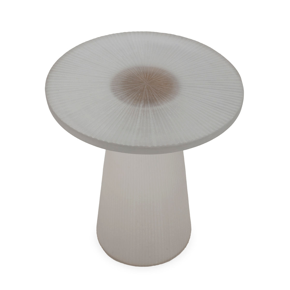 Crystal side table