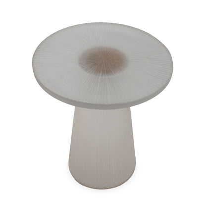 Crystal side table