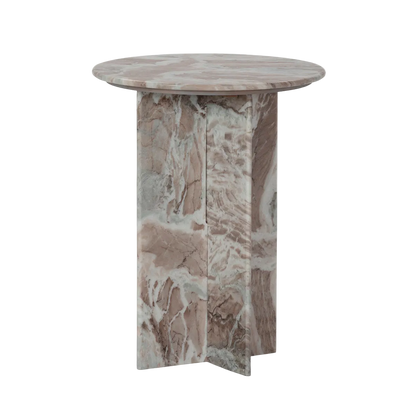 Marble side table