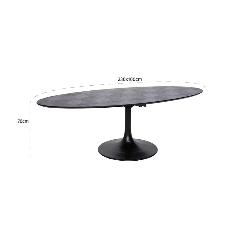 Blax Oval Dining Table