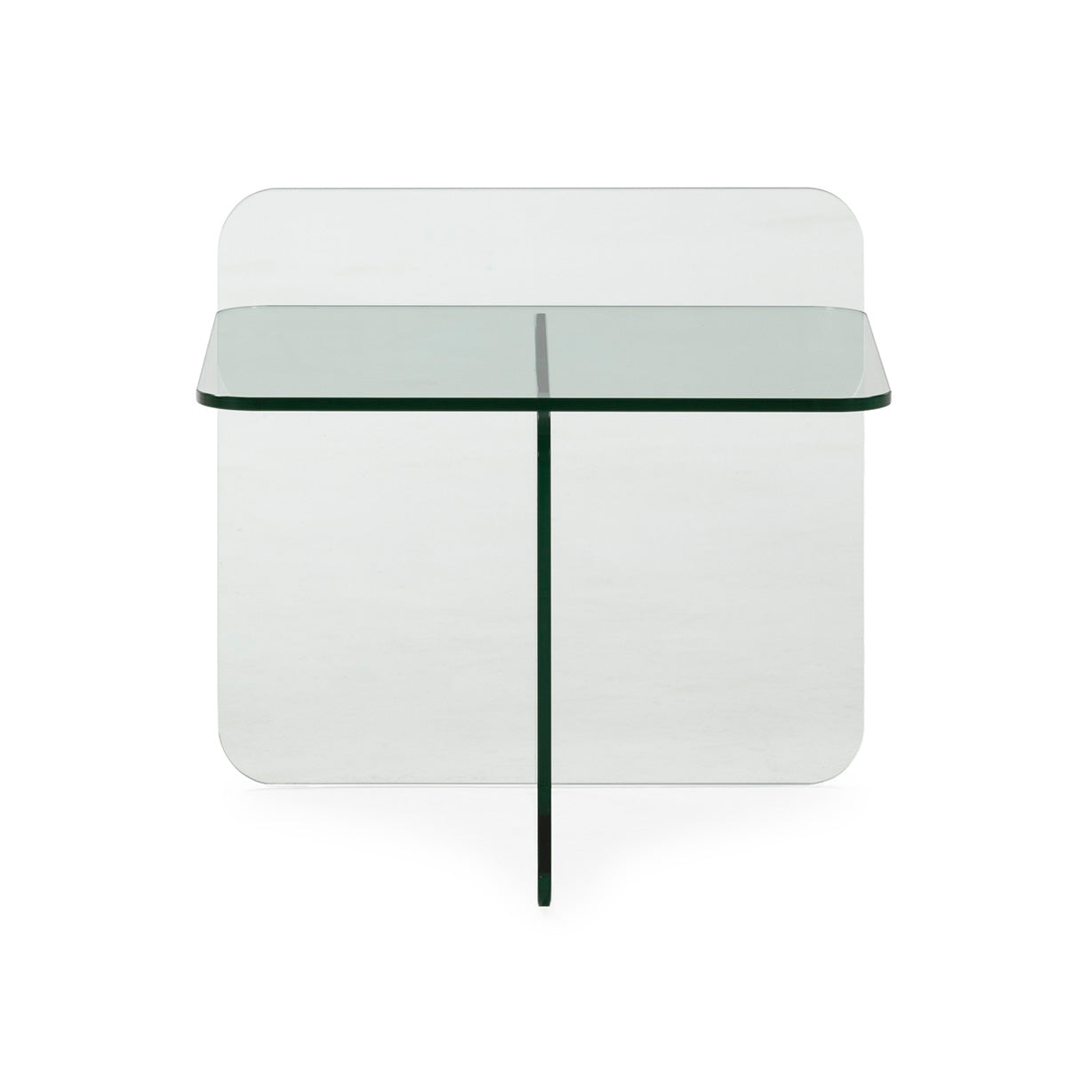 Glass Side Table