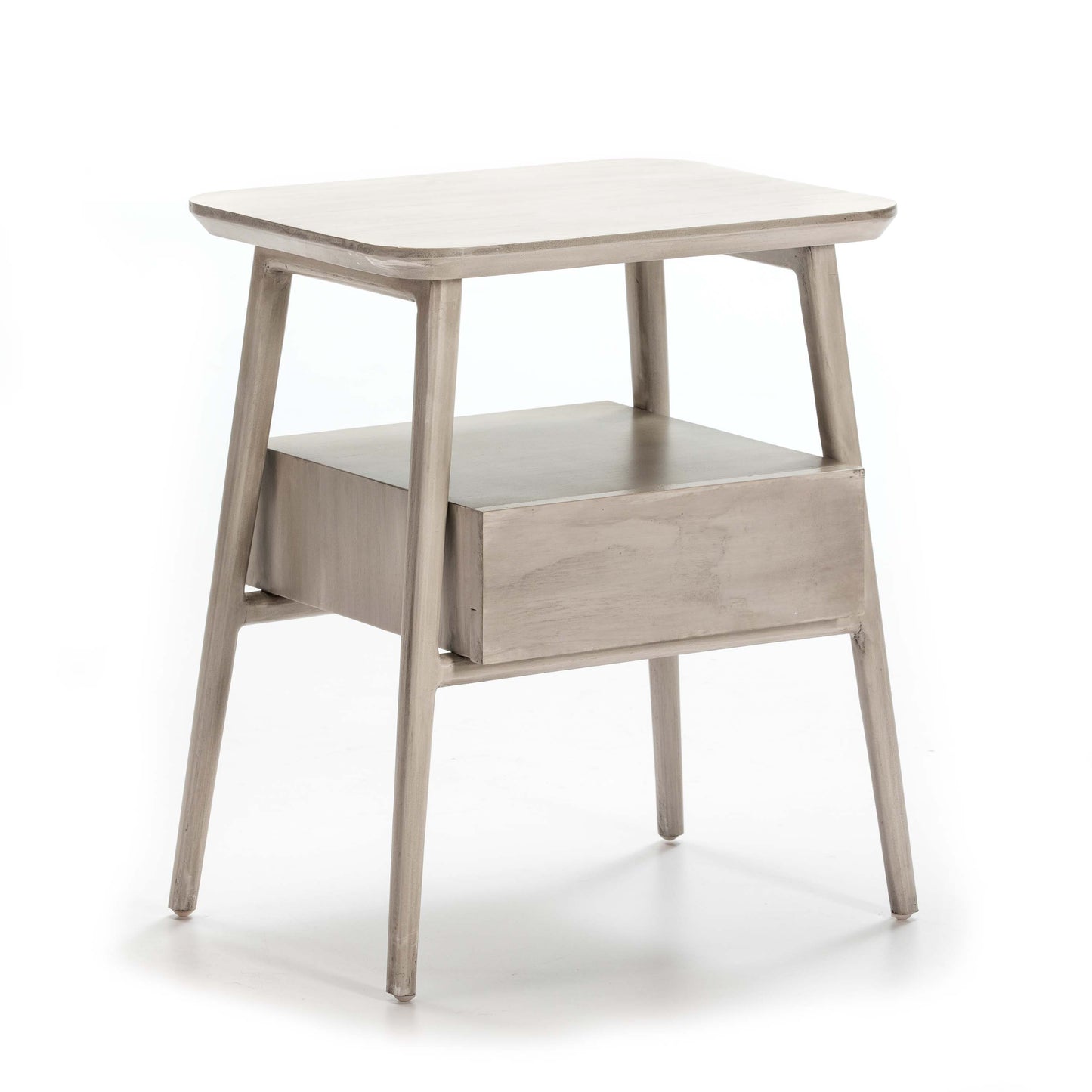 Madera Cedro Tall Bedside Table