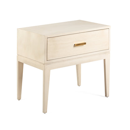 Madera Metal Natural  with legs Bedside Table