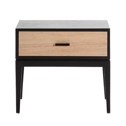 Madera Cedro with Legs Bedside Table