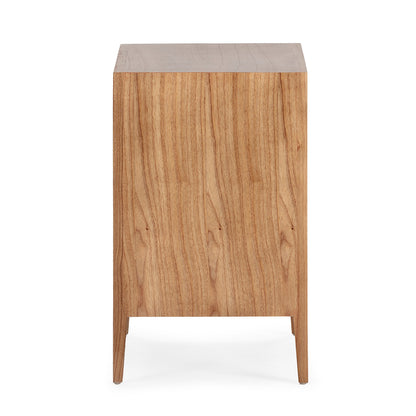 Madera Cedro Ratan Bedside Table