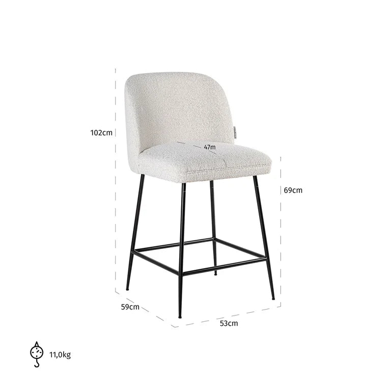 Tabouret de bar Pullitzer