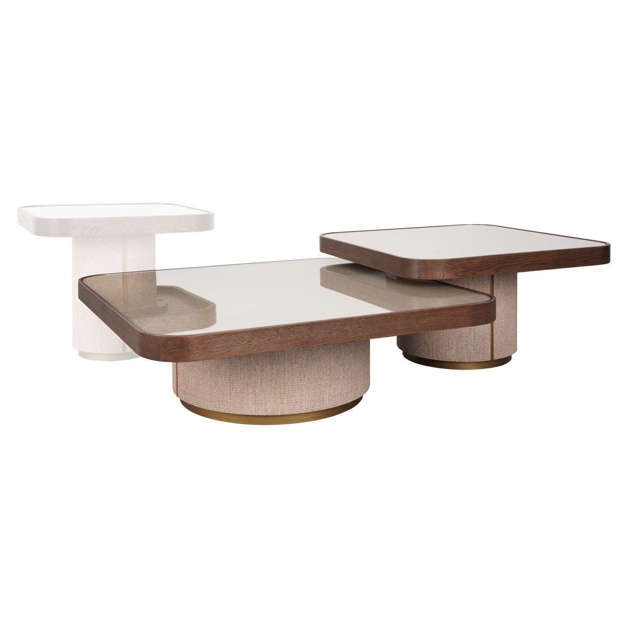 Willox Coffee table (SET OF 2) - Ideal Furniture ES