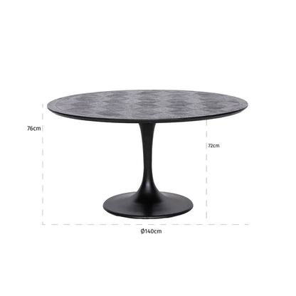 Blax Circular Dining Table